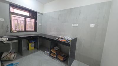Kitchen Image of 555 Sq.ft 1 BHK Apartment / Flat for rent in Vikhroli East Mumbai for Rs. 37000