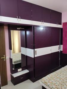 Bedroom Image of 1400 Sq.ft 3 BHK Apartment / Flat for rent in Shree Sopan Pratishtha, Kudasan Gandhinagar for Rs. 30000