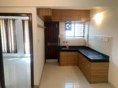 Kitchen Image of 920 Sq.ft 2 BHK Apartment / Flat for rent in Rotson Sai Pride, Vidya Nagar Hubli for Rs. 20000