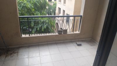 Balcony Image of 1300 Sq.ft 3 BHK Apartment / Flat for rent in KUL Ecoloch, Mahalunge Pune for Rs. 29000