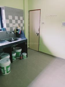 Kitchen Image of 600 Sq.ft 1 BHK Apartment / Flat for rent in Padegaon Aurangabad for Rs. 7000