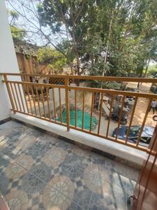 Balcony Image of 1250 Sq.ft 2 BHK Builder Floor for rent in Murugeshpalya Bengaluru for Rs. 48000