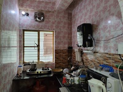Kitchen Image of 717 Sq.ft 2 BHK Apartment / Flat for sale in Noapara Kolkata for Rs. 2800000