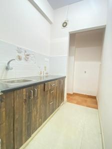 Kitchen Image of 650 Sq.ft 1 BHK Independent House for rent in Munnekollal Bengaluru for Rs. 14999