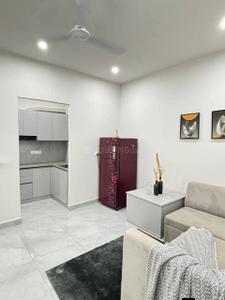 Bedroom Image of 750 Sq.ft 1 BHK Apartment / Flat for rent in Goyal Prime Plaza, Bodakdev Ahmedabad for Rs. 15000