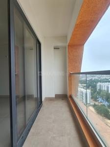 Balcony Image of 2022 Sq.ft 3 BHK Apartment / Flat for sale in Purva Atmosphere by Puravankara Limited, Thanisandra Bengaluru for Rs. 35500000