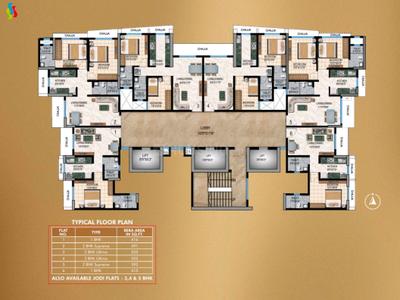 Image of 650 Sq.ft 2 BHK Apartment / Flat for sale in Sanghvi S3 Epitome, Lower Parel, Mumbai for Rs. 32500000