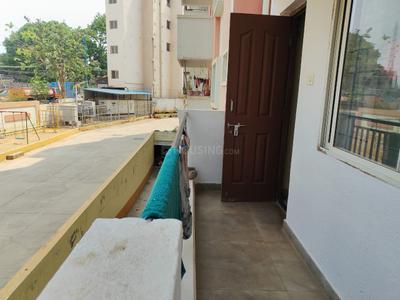 Balcony Image of 1331 Sq.ft 2 BHK Apartment / Flat for sale in Jhanavi Capetown Heights, Electronic City Bengaluru for Rs. 8300000