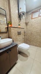 Bathroom Image of 1000 Sq.ft 2 BHK Apartment / Flat for rent in Tajganj Agra for Rs. 20000