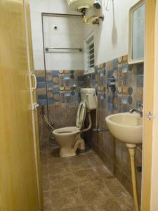 Bathroom Image of 650 Sq.ft 1 BHK Builder Floor for rent in HSR Layout Bengaluru for Rs. 19000