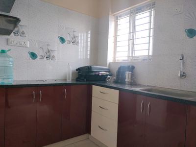 Kitchen Image of 400 Sq.ft 1 BHK Apartment / Flat for rent in Bellandur Bengaluru for Rs. 18000