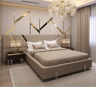 Bedroom Image of 1500 Sq.ft 1 BHK Independent House for rent in Arjun Pearl, Ghatlodiya Ahmedabad for Rs. 12000