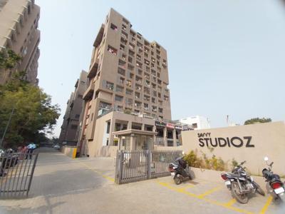 Image of 400 Sq.ft 1 BHK Apartment / Flat for rent in Savvy Studioz, Gota, Ahmedabad for Rs. 15500