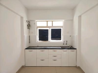 Kitchen Image of 520 Sq.ft 1 BHK Apartment / Flat for rent in Raojee Palladium Homes, Dhanori Pune for Rs. 21000