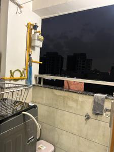 Balcony Image of 559 Sq.ft 2 BHK Apartment / Flat for sale in Rajvi Aashirvad Heights, Vasna Ahmedabad for Rs. 7000000