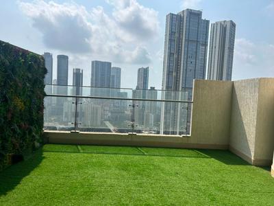 Balcony Image of 1600 Sq.ft 3 BHK Apartment / Flat for rent in Indiabulls Sky Forest, Parel Mumbai for Rs. 350000