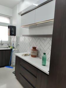 Kitchen Image of 1580 Sq.ft 3 BHK Apartment / Flat for rent in Great Value Sharanam, Sector 107 Noida for Rs. 50000