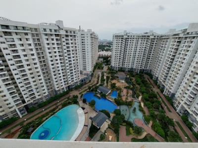 Balcony Image of 1845 Sq.ft 3 BHK Apartment / Flat for rent in Puravankara Palm Beach, Kyalasanahalli Bengaluru for Rs. 62000