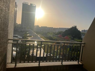 Balcony Image of 1150 Sq.ft 3 BHK Apartment / Flat for sale in New Gotri Vadodara for Rs. 5700000