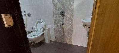 Bathroom Image of 750 Sq.ft 2 BHK Apartment / Flat for rent in Krishna Heights, Ghansoli Navi Mumbai for Rs. 45000