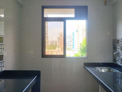 Kitchen Image of 650 Sq.ft 1 BHK Apartment / Flat for sale in Thanekar Bhagirathi Garden, Badlapur West Badlapur for Rs. 2700000