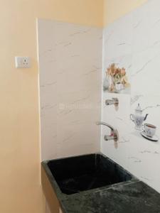Kitchen Image of 650 Sq.ft 1 BHK Apartment / Flat for rent in Kartik Nagar Bengaluru for Rs. 20000
