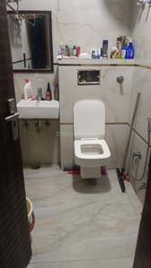 Bathroom Image of 400 Sq.ft 1 BHK Builder Floor for rent in Sector 24 Rohini New Delhi for Rs. 10000