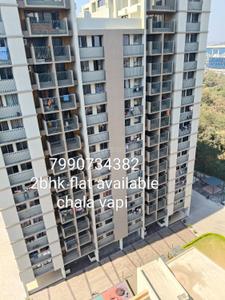 Image of 1100 Sq.ft 2 BHK Apartment / Flat for rent in Pramukh Oracle, Chala, Vapi for Rs. 12500
