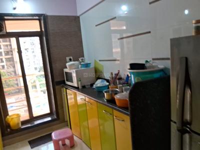 Kitchen Image of 1069 Sq.ft 2 BHK Apartment / Flat for sale in Tharwani Rosabella, Kharghar Navi Mumbai for Rs. 14000000