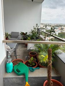 Balcony Image of 1586 Sq.ft 2 BHK Apartment / Flat for rent in RR Nagar Bengaluru for Rs. 35000