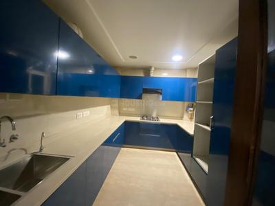 Kitchen Image of 1800 Sq.ft 3 BHK Builder Floor for sale in Kalkaji New Delhi for Rs. 41000000