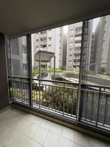 Balcony Image of 1583 Sq.ft 3 BHK Apartment / Flat for rent in Brigade Citadel, Borabanda Hyderabad for Rs. 55000