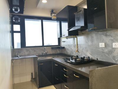 Kitchen Image of 750 Sq.ft 2 BHK Apartment / Flat for sale in Hubtown Rising City, Ramabai Ambedkar Nagar Mumbai for Rs. 18000000
