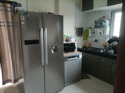 Kitchen Image of 1180 Sq.ft 3 BHK Apartment / Flat for rent in Dattaprasad Shiv Classic, Dighi Pune for Rs. 30000