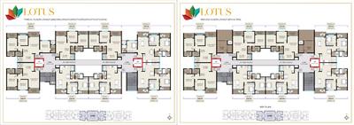 Image of 1101 Sq.ft 2 BHK Apartment / Flat for sale in Landmarkk Luxuria, Dudulgaon, Pune for Rs. 6100000
