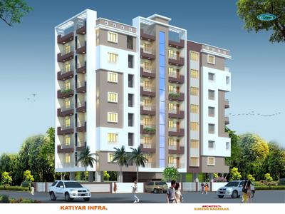 Image of 1620 Sq.ft 3 BHK Apartment / Flat for sale in Untkhana, Nagpur for Rs. 7776000