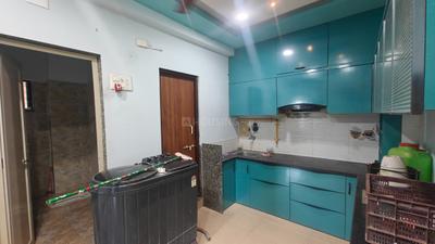 Kitchen Image of 650 Sq.ft 2 BHK Apartment / Flat for rent in Sahajanand Galaxy, Bavla Ahmedabad for Rs. 18000