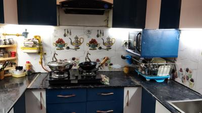 Kitchen Image of 850 Sq.ft 2 BHK Apartment / Flat for sale in Neb Sarai New Delhi for Rs. 6500000