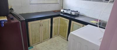 Kitchen Image of 635 Sq.ft 1 BHK Apartment / Flat for rent in CIDCO Millennium Tower, Sanpada Navi Mumbai for Rs. 40000