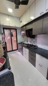 Kitchen Image of 1040 Sq.ft 2 BHK Apartment / Flat for rent in Sanpada Navi Mumbai for Rs. 58000