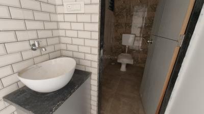 Bathroom Image of 813 Sq.ft 1 BHK Apartment / Flat for rent in Shantam Hills, Bhesan Surat for Rs. 14000