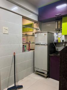 Kitchen Image of 950 Sq.ft 1.5 BHK Apartment / Flat for rent in Kopar Khairane Navi Mumbai for Rs. 34000
