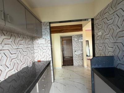 Kitchen Image of 750 Sq.ft 1 BHK Apartment / Flat for sale in Munish Queens Tower, Vasai East Vasai for Rs. 3800000
