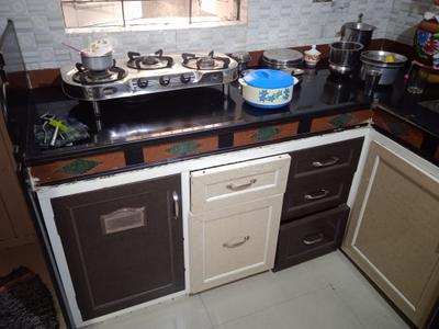 Kitchen Image of 980 Sq.ft 2 BHK Apartment / Flat for sale in Saijpur Bogha Ahmedabad for Rs. 3000000