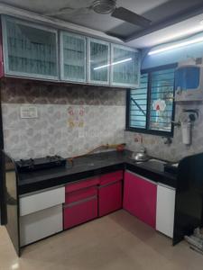 Kitchen Image of 750 Sq.ft 1 BHK Apartment / Flat for sale in Vesu Surat for Rs. 2000000