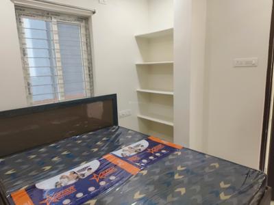 Bedroom Image of 751 Sq.ft 1 BHK Apartment / Flat for rent in Hafeezpet Hyderabad for Rs. 23000
