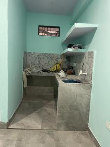 Kitchen Image of 384 Sq.ft 1 BHK Independent House for rent in Sector 53 Noida for Rs. 12000