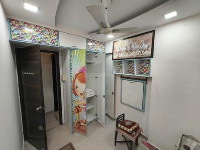 Bedroom Image of 526 Sq.ft 1.5 BHK Apartment / Flat for rent in DSS Mahavir Kalpavruksha, Kasarvadavali Thane for Rs. 30000