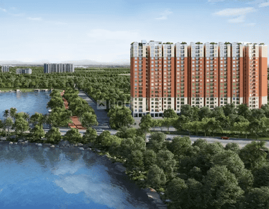 Image of 998 Sq.ft 2 BHK Apartment / Flat for sale in Urbanrise Maheshwari The Lakes Edge, Madhavaram, Chennai for Rs. 8500000