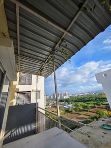 Balcony Image of 585 Sq.ft 1 BHK Apartment / Flat for rent in Somani Dream Home Phase 1, Punawale Pune for Rs. 16000
